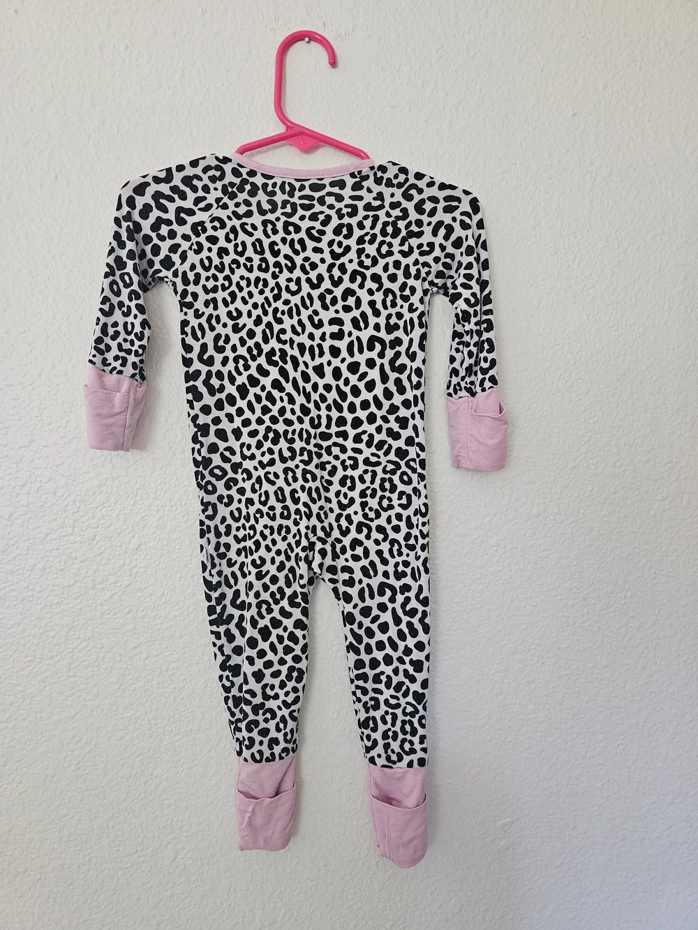 Little Sleepies OG Snow Leopard Print 0-3m Zippy
